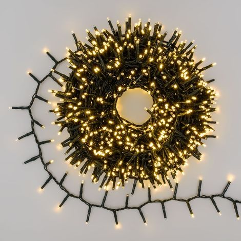 Leichte Kettenlichter für Weihnachtsdekorationen 180 LED - Bianco Caldo (1/2)