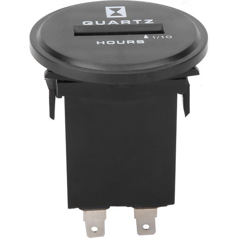 Waterproof Dustproof Sealed Hour Meter for Engineering Vehicle Generator 099999.9 Hours (1/5)