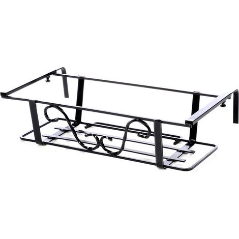 BALCONIERA 100 CM QUADRO 6 REGOLABILE CON TUBO