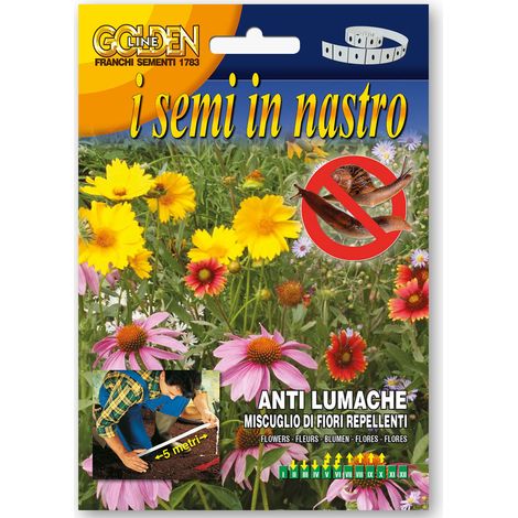 SEMI DI FIORI MIX ANTI LUMACHE IN NASTRO FRANCHI SEMENTI