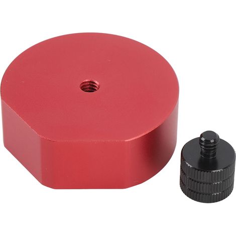 Adaptateur pour trépied, filetage 1/4"-20 et 3/8"-16, en alliage d'aluminium, pour support de fixation de mini-tuyaux. (1/5)