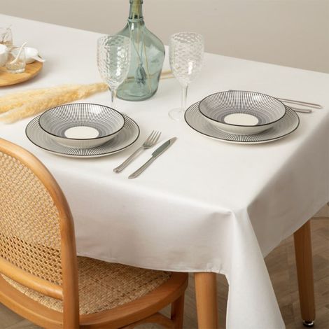 Nappe Enduit "End" 150x250cm Blanc