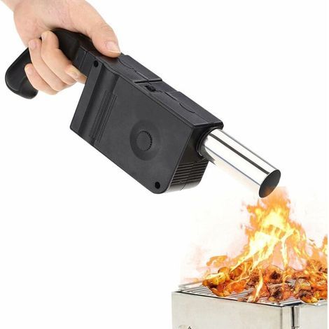 Souffleur électrique pour barbecue portable – Outil ergonomique mains-libres, puissant et silencieux, idéal extérieur (1/4)