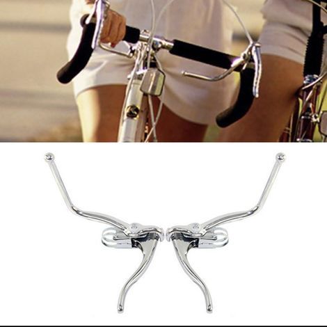 Levier De Frein - Alliage D'aluminium - Pour Vélo De Route - Diamètre Guidon 22 mm - 1 Paire (1/5)