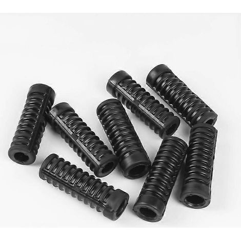 Manchon en caoutchouc pour levier d'allumage de moto, manchon de démarreur, manchon de repose-pied, manchon de protection pour levier de démarreur (manchon universel pour tige de démarreur/8 pièces) ( (1/5)