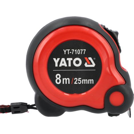 Metro a rullo 8 m x 25 mm YT-71077 yato (1/4)