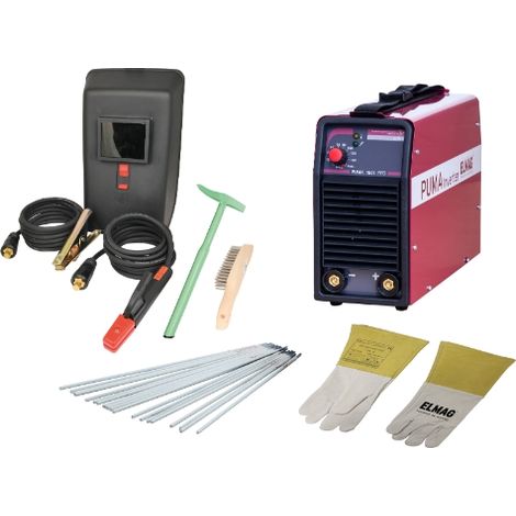 Inverter per saldatura PUMA 1501 PFC - Set Eco