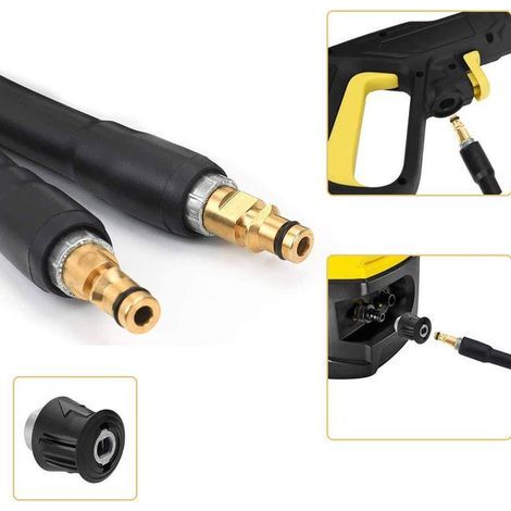 Kit di ricambio per tubo ad alta pressione per idropulitrici Kärcher K2 K3 K4 K5 K6 K7 (6 m) (1/5)