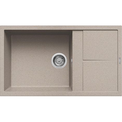 Lavello UNICO 410 86X50 1 vasca + gocciolatoio AVENA 51 (1/4)