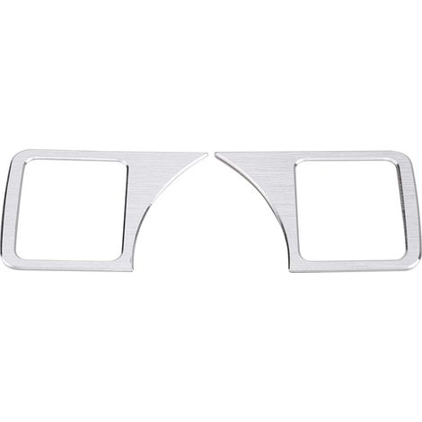 Garniture de couvercle de bouton de phare voiture en alliage d'aluminium couvercle d'habillage de bouton de commutation de phare pour A B C E GLK GL ML classe W176 W246 W204(Type-B).