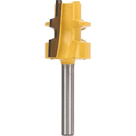 1/4-Zoll-Schaft-Fräser aus Wolframstahllegierung für Holzplatten, geeignet für Holzbearbeitungsprojekte