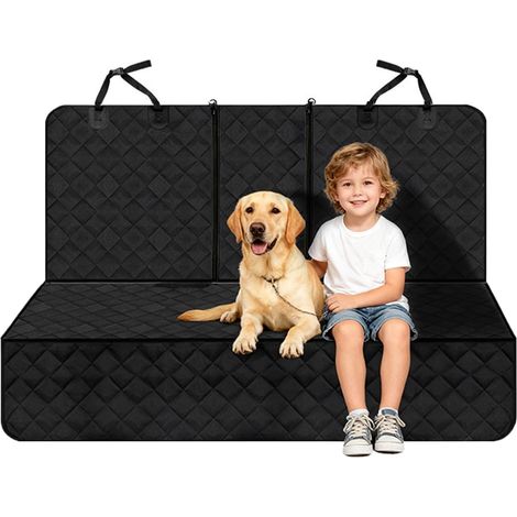 Protecteur de Siège Auto pour Chiens, Imperméable Antidérapant Résistant Aux Griffes, Protection De Siège Arrière pour Chien, pour SUV Camion Camping-Car Voyage Toutes (1/5)