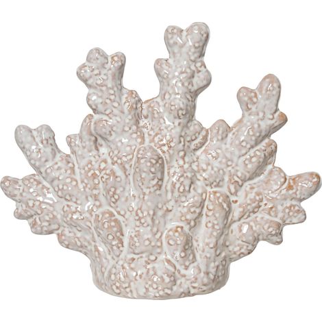 Kaemingk Tisch-Deko Muschel Porzellan 15 cm beige Dekofigur