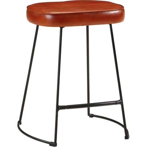 Lot de 2 Tabourets de bar,Chaise de bar marron foncé 40x29,5x53 cm CFW636956 (1/5)
