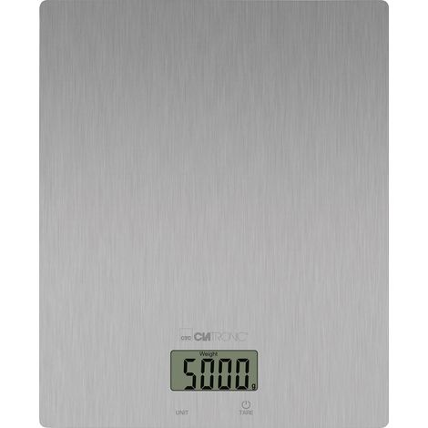 Küchenwaage Clatronic kw 3821 5000 g Kapazität Edelstahl (1/5)