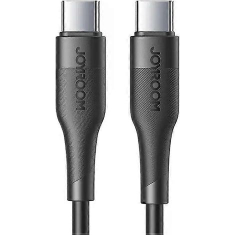 Câble de charge rapide USB-C 60 W PD, longueur 1,2 m, noir - JOYROOM Noir (1/2)