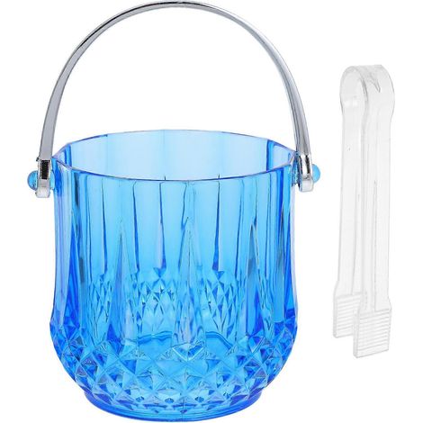 Petit seau en plastique pour le rangement, 1 ensemble de récipients à glace portables pour les fêtes-AquaForge