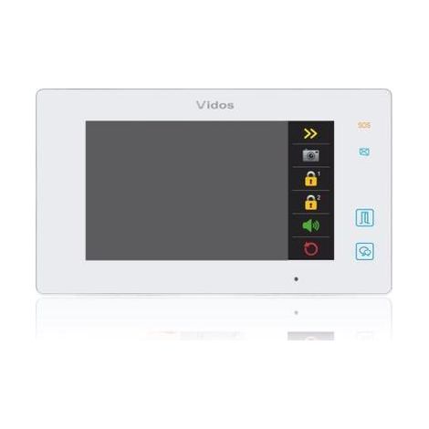 Monitor vidos DUO M1021W-2 7 Zoll Touchscreen integrierter Speicher