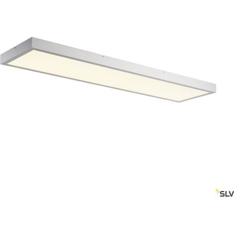 Gris PANEL plafonnier en saillie LED 45W 4000K 1200x300mm - SLV - 1001509 (1/3)
