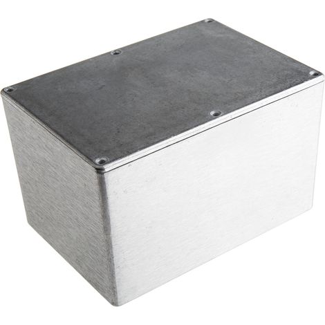 Rs Pro – Boîte de dérivation en fonte d'aluminium IP66 – Dimensions 171,9 x 120,9 x 106mm – Argent – Protection contre l'eau et la poussière (1/3)