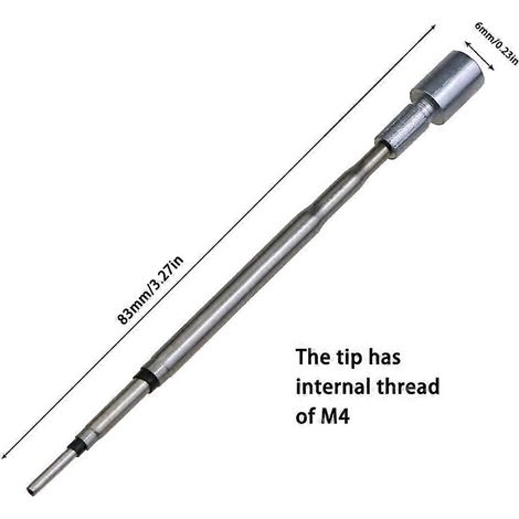 Kit de dressage de panne de fer à souder à écrou thermofusible C210/TS21/HS-02B - Outil de modification et d'usinage de précision pour impression 3D (1/5)