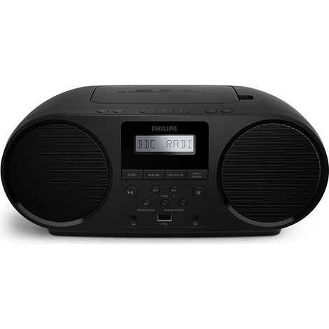 Philips TAZ6000/10 CD-Player Tragbarer CD-Player Schwarz