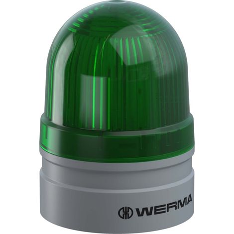 Werma Signaltechnik Signalleuchte Mini TwinLIGHT 24VAC/DC GN 260.210.75 Grün 24 V/DC (1/2)