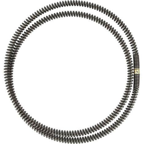 Spirale déboucheuse S diamètre 16 mm renforcé longueur 2 m pour Ortem 22 etc