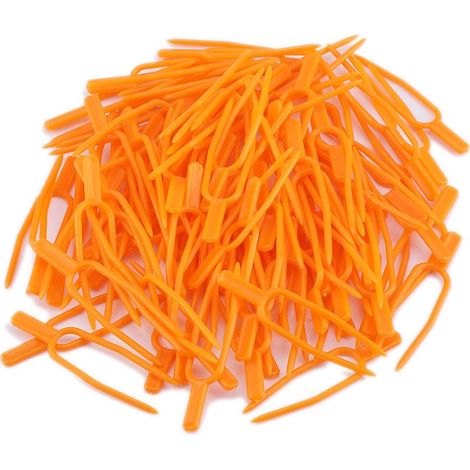 100 Clips de fixation,Plastique,Réutilisable,Ergonomique,Jardin,Melon,Fraisier (1/5)