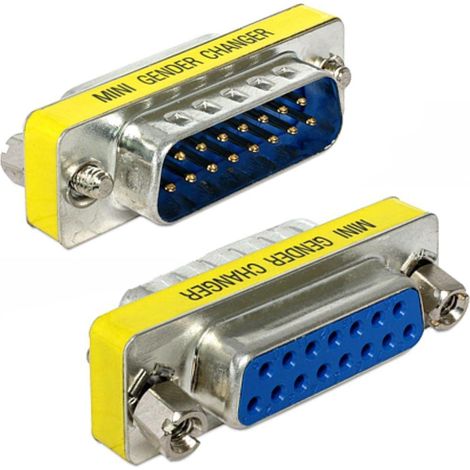 Adaptateur prise Sub-D 15 broches/port
