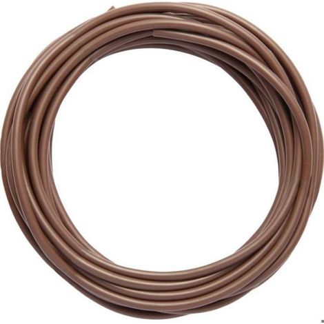 Conducteur LiFY - 1 0 mm² - 3 m - Marron - Pour Laboratoire Atelier Bureau Développement Loisirs