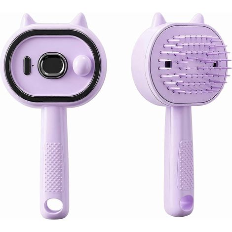 Peigne de massage électrique à coussin d'air avec brumisateur brosse à cheveux de massage et pulvérisation d'eau pour démêler (1/5)