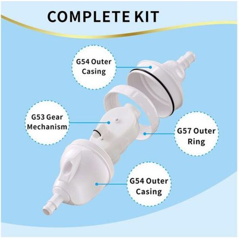 Soupape De Nettoyage G52 - Clapet Anti Retour Haute Pression - Pour Robot Nettoyeur Piscine Zodiac Polaris 180 280 380 480 PRO - 1 Piece (1/5)