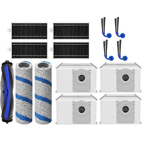 Couvercle d'embout de brosse rotative pour V6 V7 V8 V10 V11 V12 V15, pièces de rechange pour roulement de tête de brosse en velours doux (1/5)