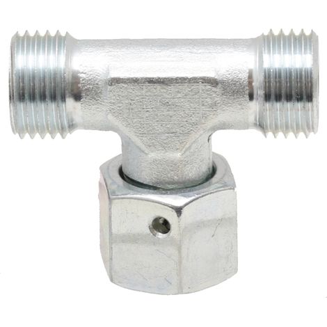 Raccordo a T idraulico 6L M12x1.5 500 bar (1/3)