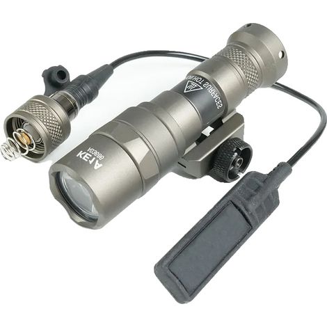 Torcia tattica a LED ad alta intensità, 500 lumen, modello DE-M300B LED (1/2)