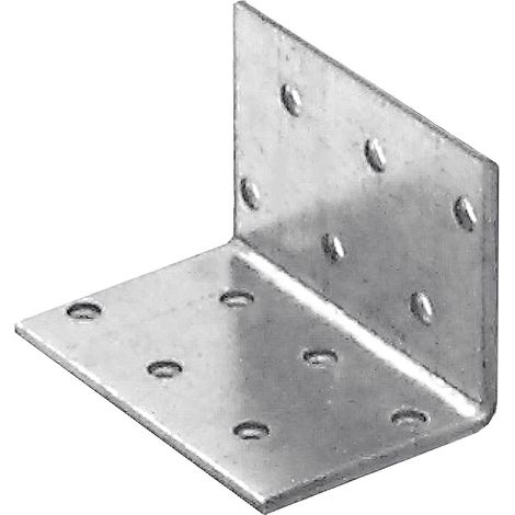 Escuadra simétrica perforada 80x80 - L80 - esp 2,5mm