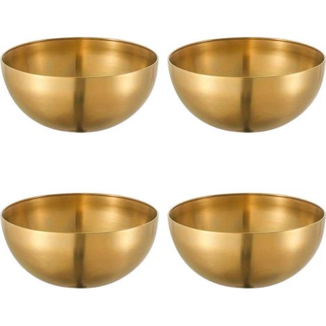 Ensemble de 4 ou 10 bols à salade et bols à riz assortis pour servir soupes et salades (4 pièces) (1/5)