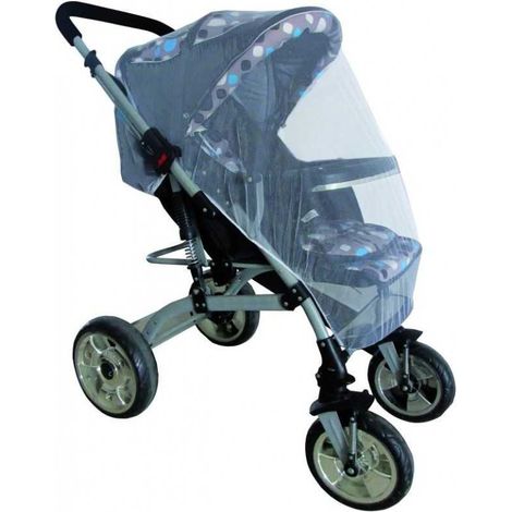 AQUÍ ESTÁ CARRITO DE BEBÉ BLANCO 140X90