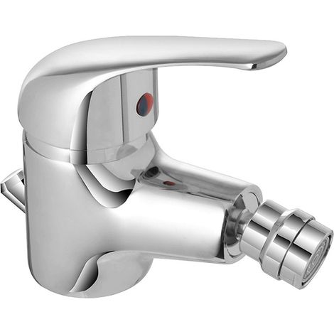 Miscelatore per bidet con piletta automatica in ottone cromato Kant (1/2)