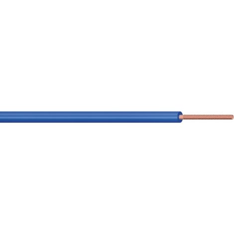 20 m cavo unipolare sezione 1 x 1,5 mm² Blu