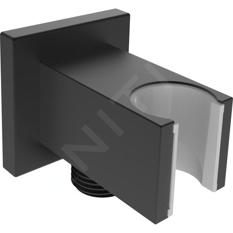 kielle Accessoires - Berceau mural avec support, noir mat 20901014 (1/2)