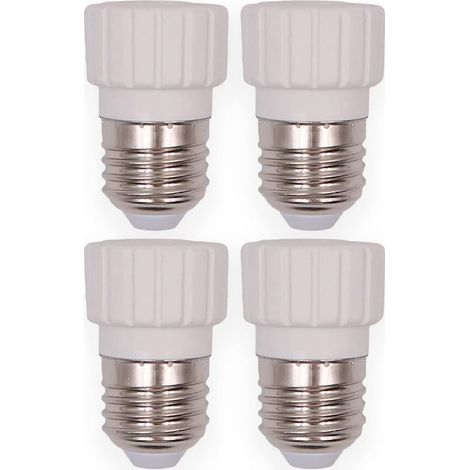 4PCS E27 vers GU10 Convertisseur de Douille Adaptateur de Douille de Base de Lampe pour Ampoules LED (1/5)
