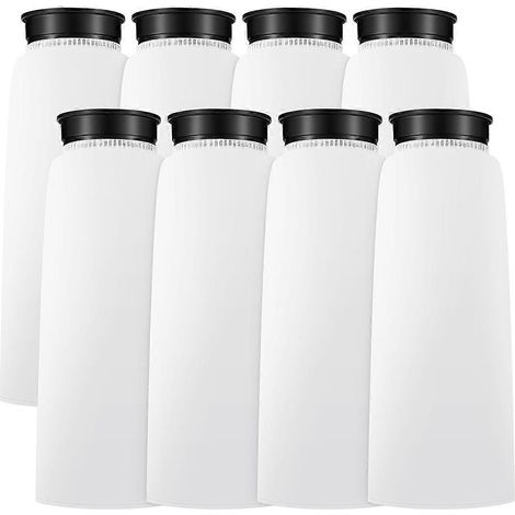 Lot de 8 chaussettes filtrantes de 7 x 25 cm pour aquarium (1/5)