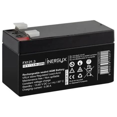 Select IZYX FX121.3 Batería recargable 12V 1,3Ah