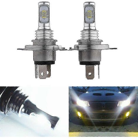 H4 9003 HB2 LED-Scheinwerferlampen-Set, Fern- und Abblendlicht, 35 W, 4000 lm, 6000 K, Weiß, SZRH AF