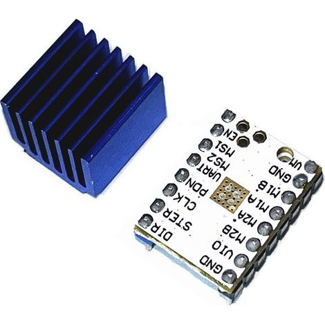 Accessoire pour imprimante 3D : pilote de moteur pas à pas TMC2208 V2.0, fonctionnement silencieux, 256 micropas, courant de crête 2 A (1/3)