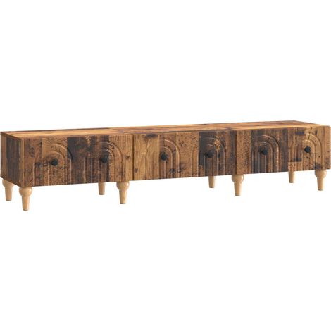 Mobile TV Legno antico 147 x 34,5 x 30 cm Legno ingegnerizzato vidaXL