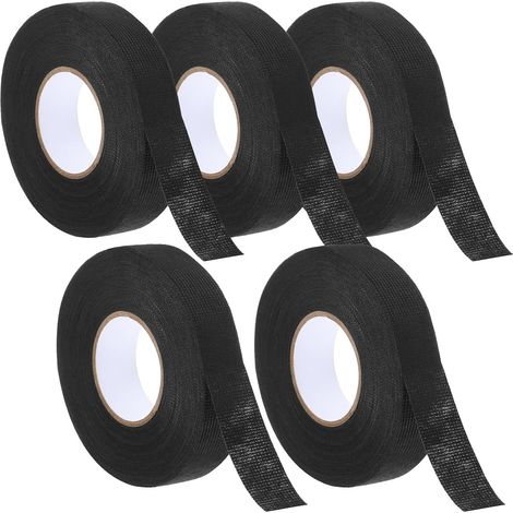 Ruban isolant pour faisceau de câbles automobiles, 5 rouleaux (1/5)