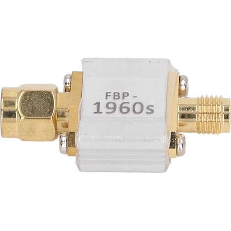 Système UMTS/PCS 1960 MHz : filtre passe-bande SAW dédié, bande passante de 1 dB (1/5)
